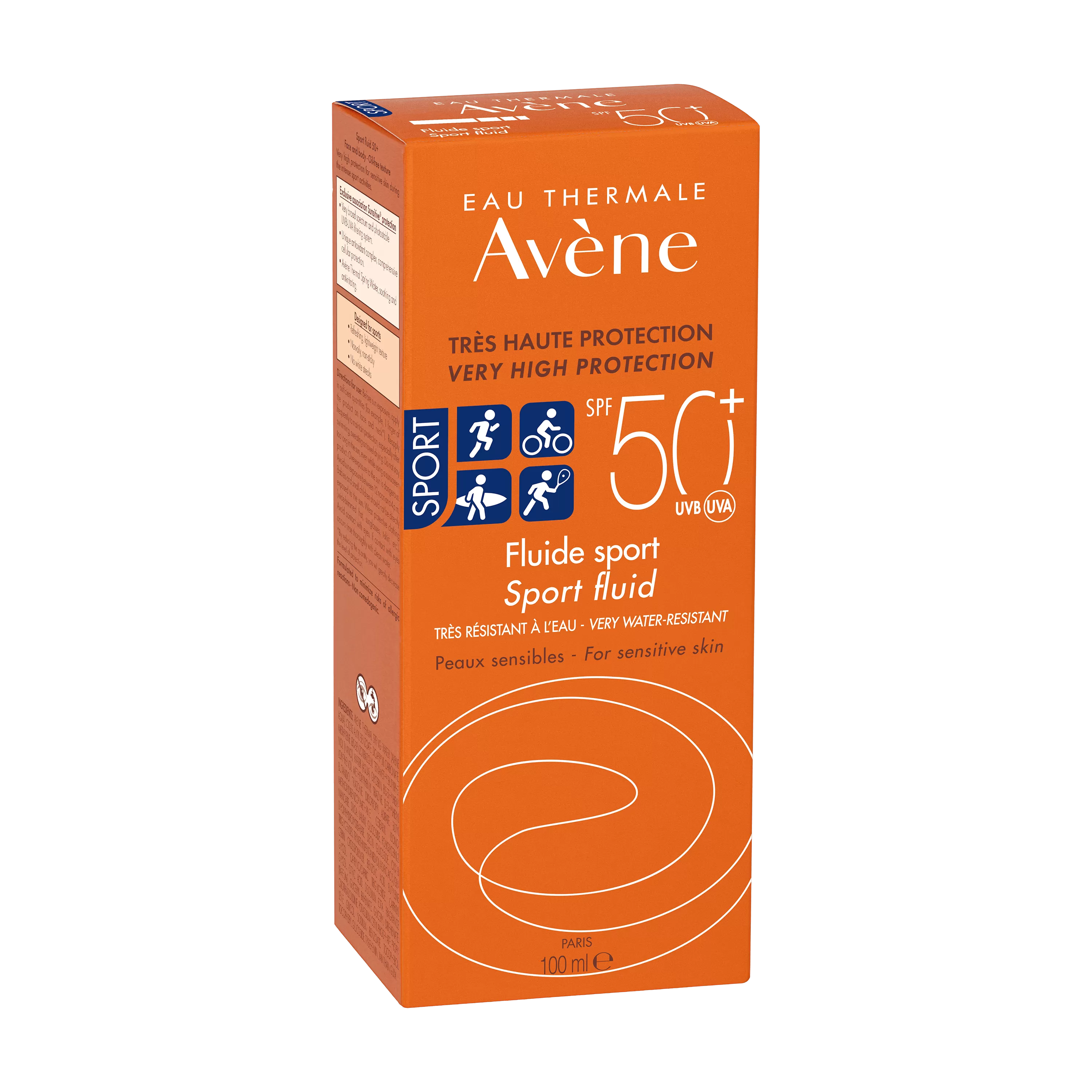 Avene Sun, fluid Sport, ZF50+