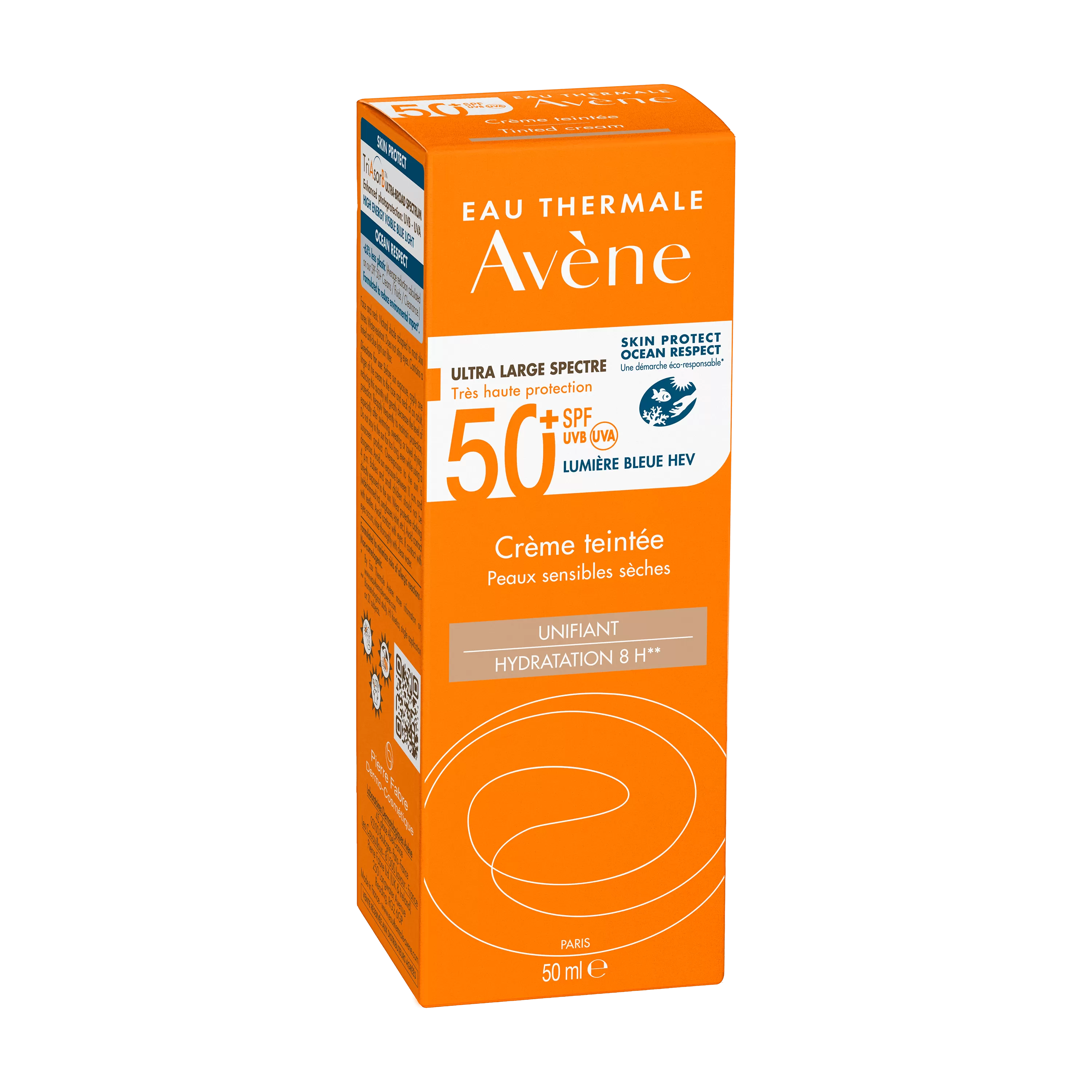 Avene Sun, Obarvana krema, ZF50+