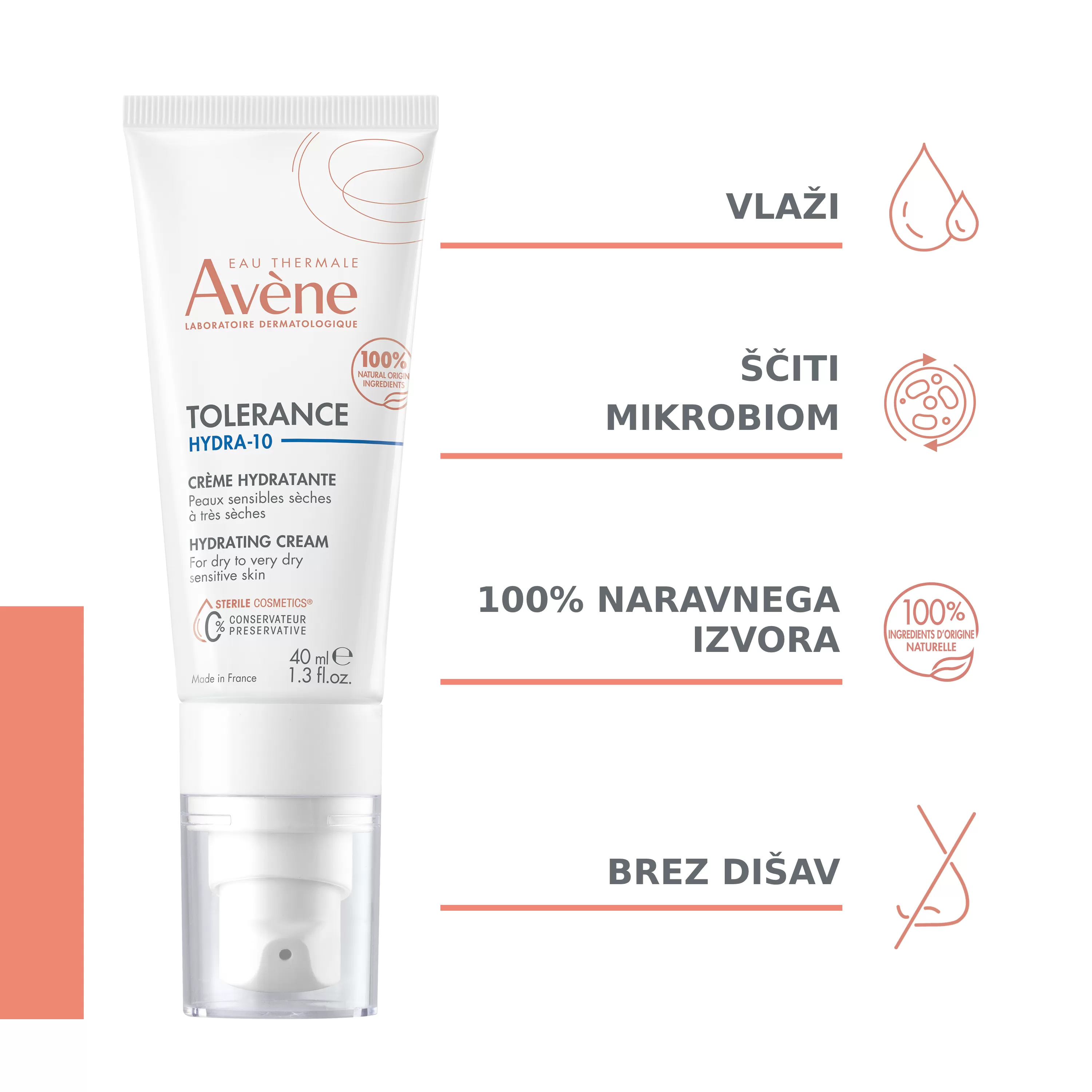 Avene Tolerance Control Hydra-10, krema