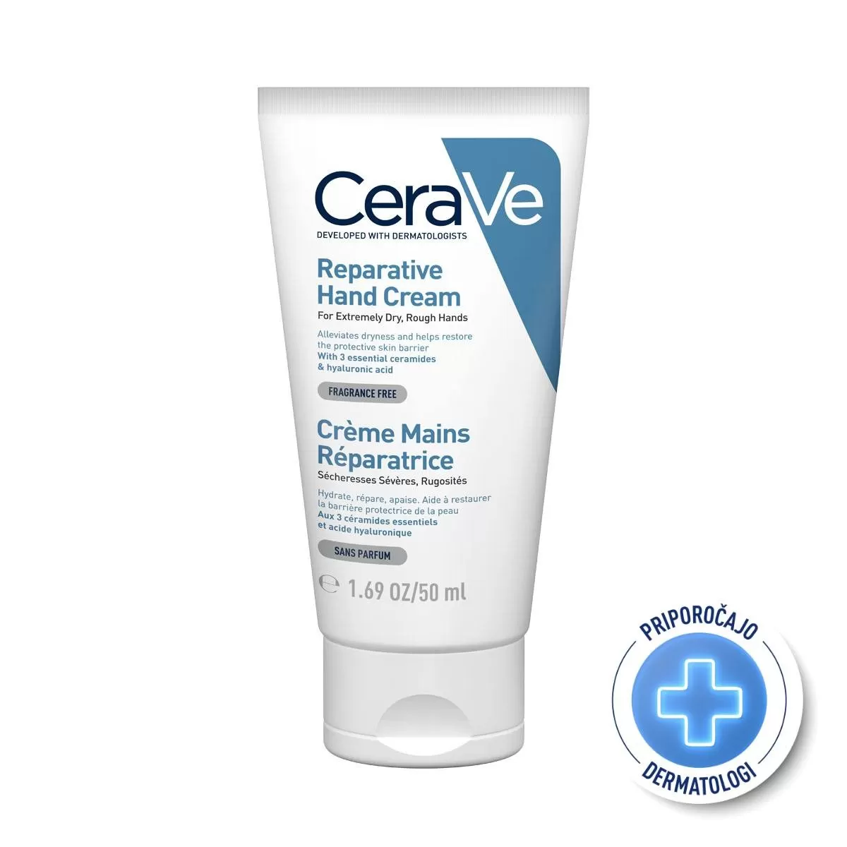 CeraVe Obnovitvena krema za roke, 50 ml