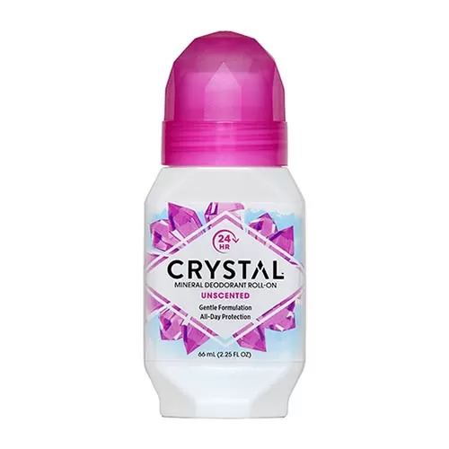 Crystal Deodorant roll-on brez vonja, 66 ml