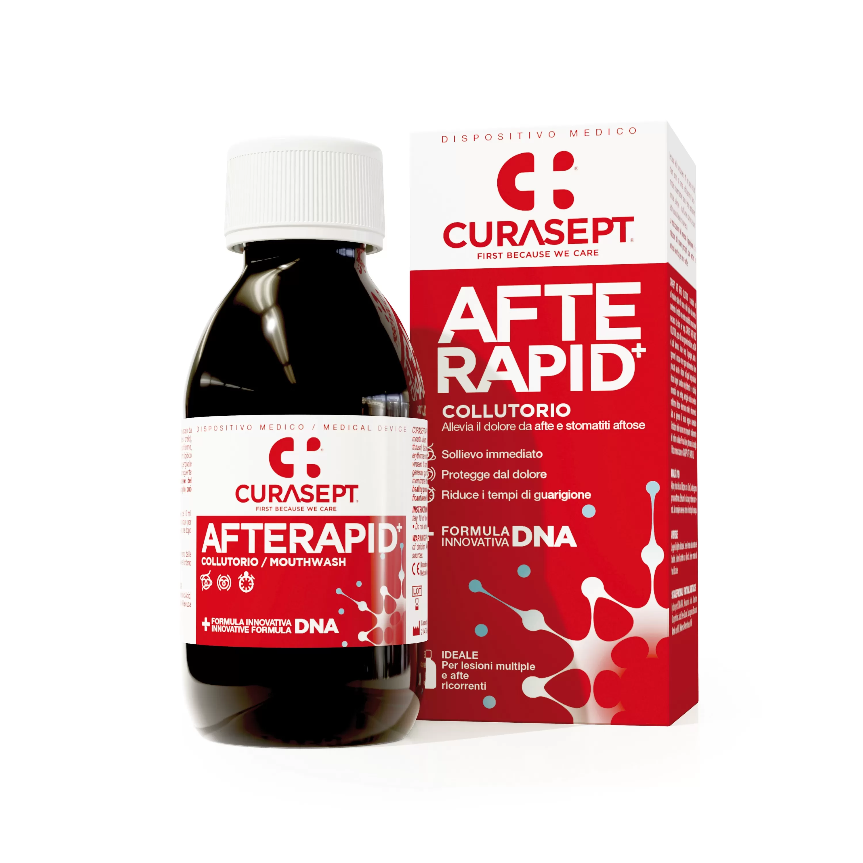 Curasept AFTERAPID DNA, ustna voda