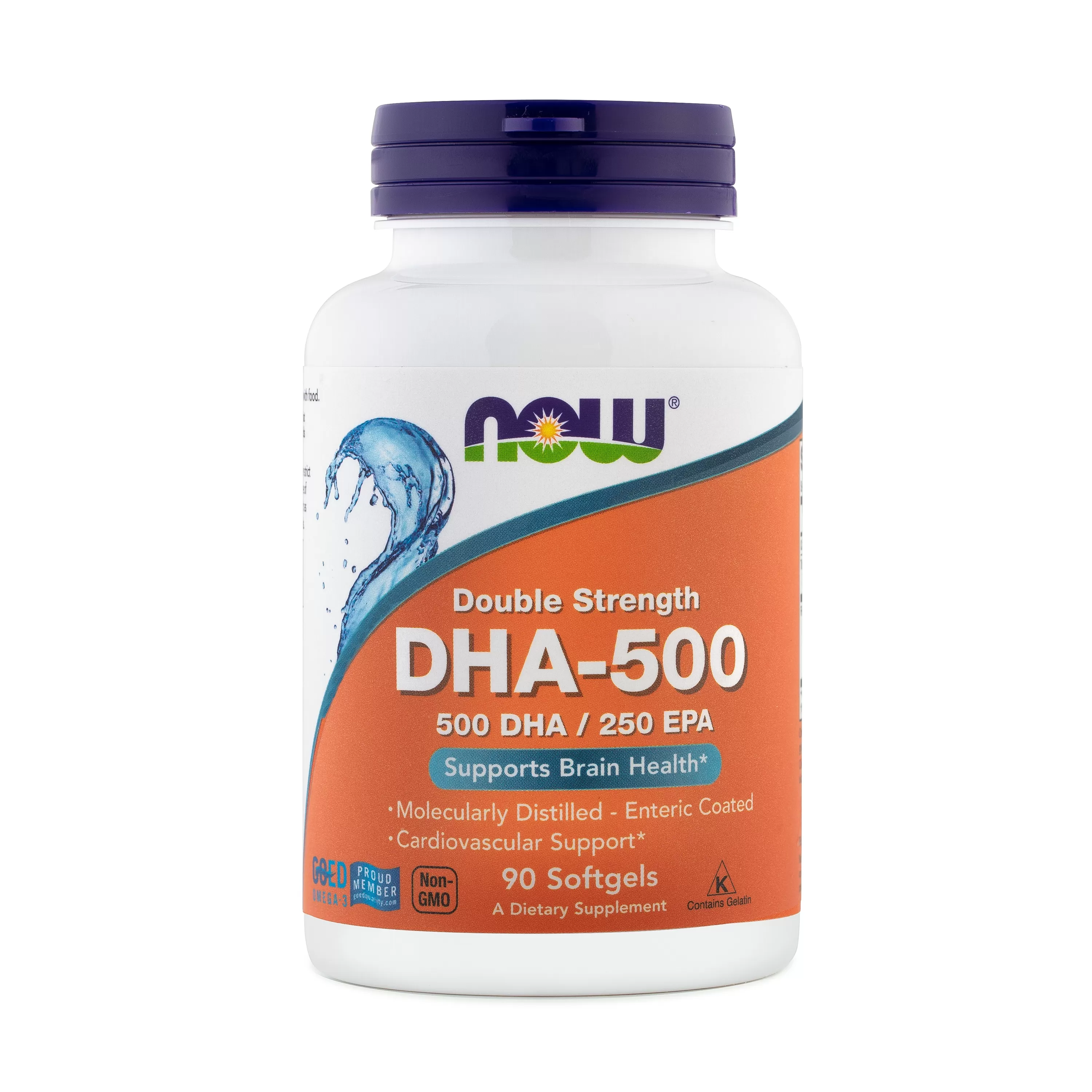 NOW DHA-500, kps