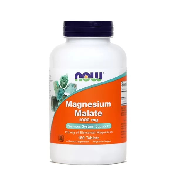 NOW MAGNESIUM Malate 1000 mg, tbl