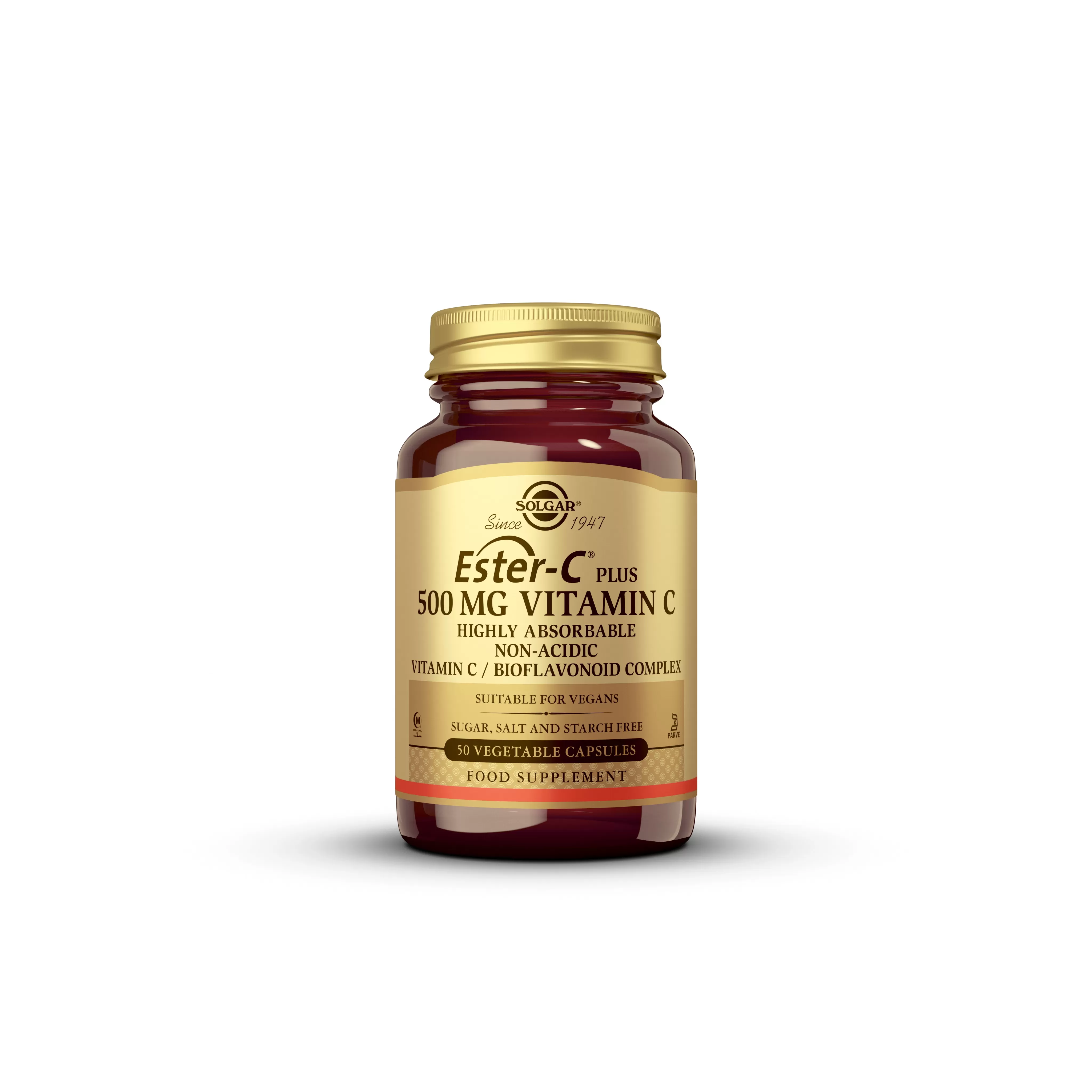 SOLGAR Ester-C Plus, 500 mg, kps