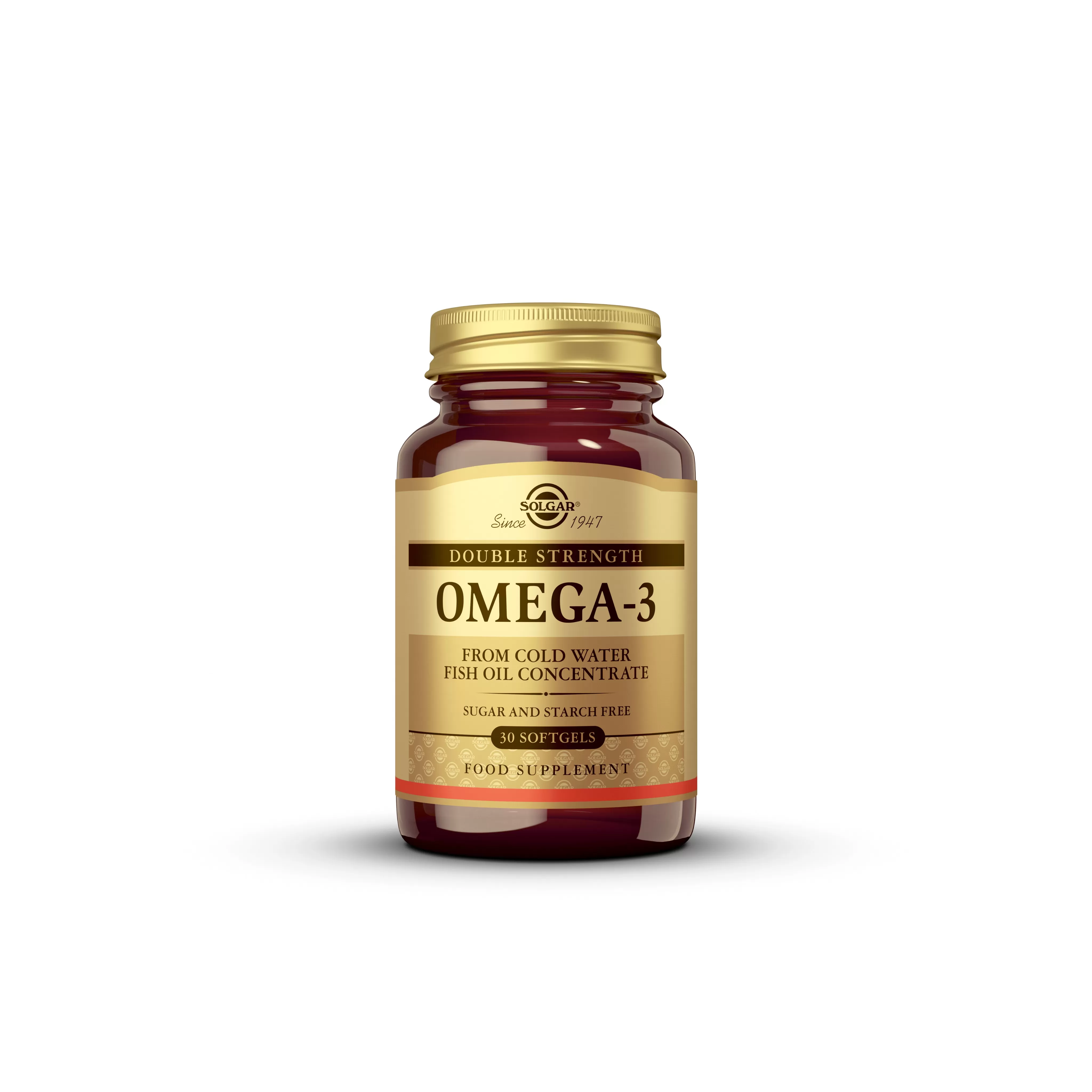 SOLGAR, OMEGA-3 Double Strength, kps