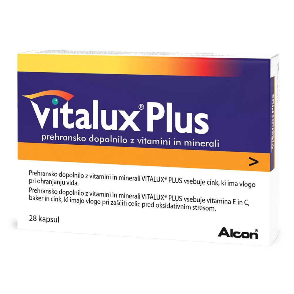 Vitalux Plus Omega, 160/10 mg, kps